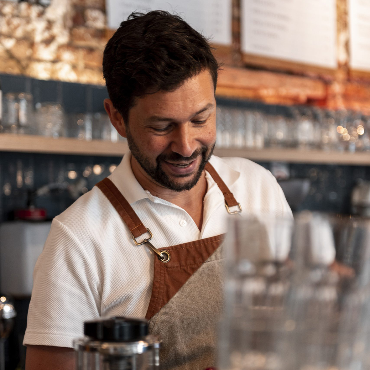 Pieter Claes, ceo and head barista of Madmum Coffee Roasters & Bar