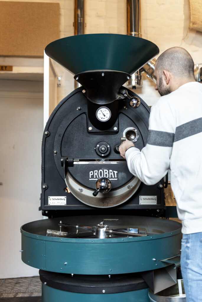Frederik Horemans, operations manager at Madmum Coffee Roasters & Bar